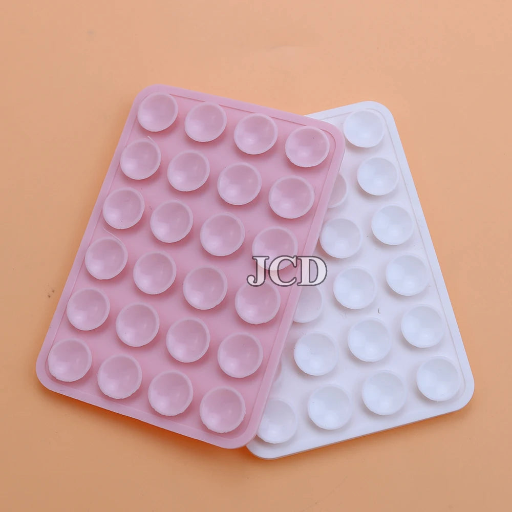 2pcs Mobile Phone Silicone Suction Cup Suitable For Leather Case Tablet Computer Mobile Phone Suction Cup