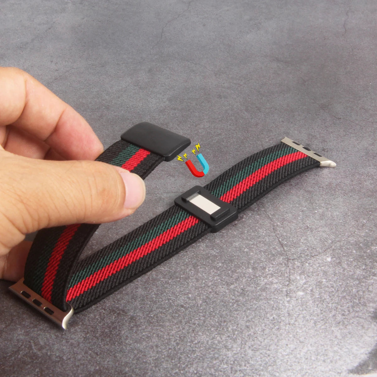 Elastic Loop For Apple Watch Band