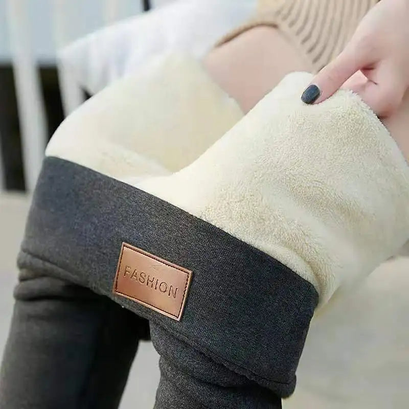 Winter Thicken Warm Leggings Women