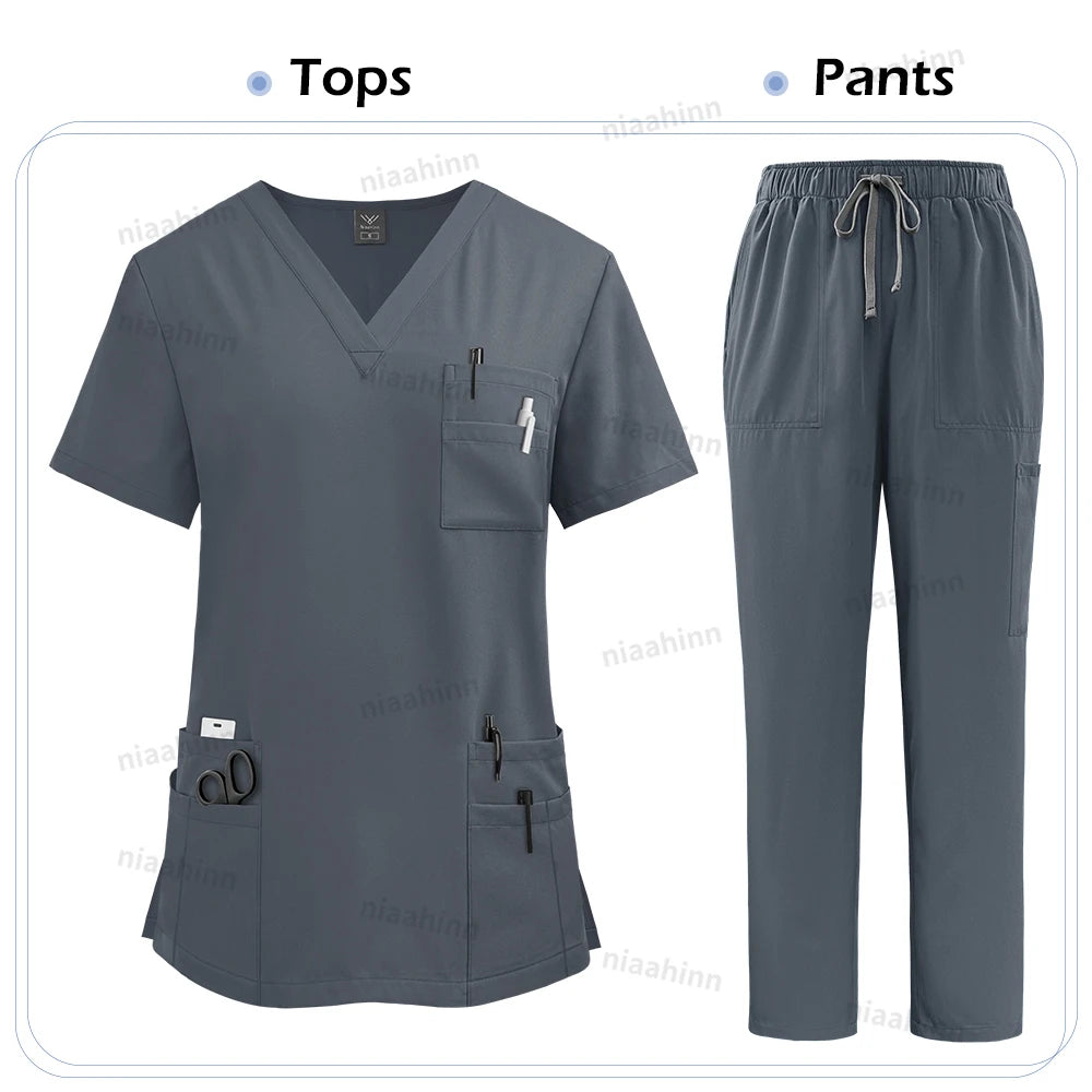 High Quality Medical Clothing for Women Uniform Nurse Lab Coat