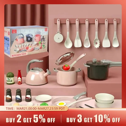 Kids Play Kitchen Set - My Store