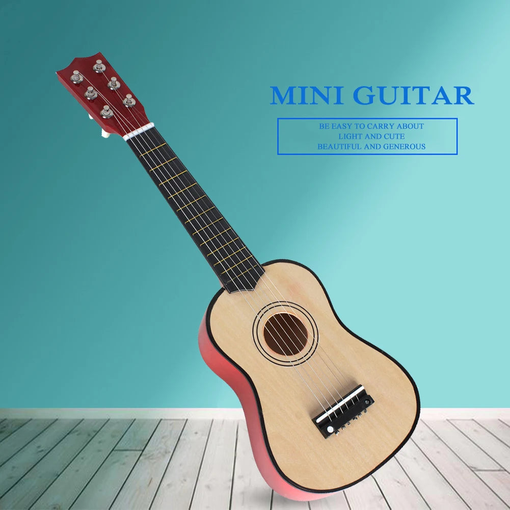 6 Strings Ukulele Mini Guitar Portable 21 inch Musical Instrument Children Gift Musical Enjoyable Instrument