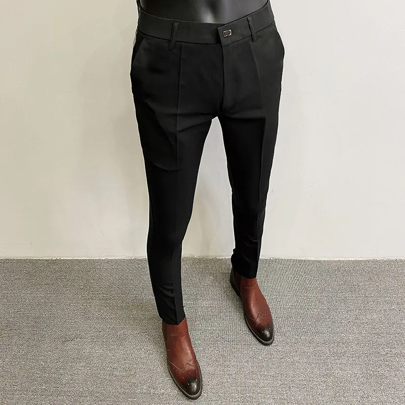 Men Suit Pants Formal Trousers