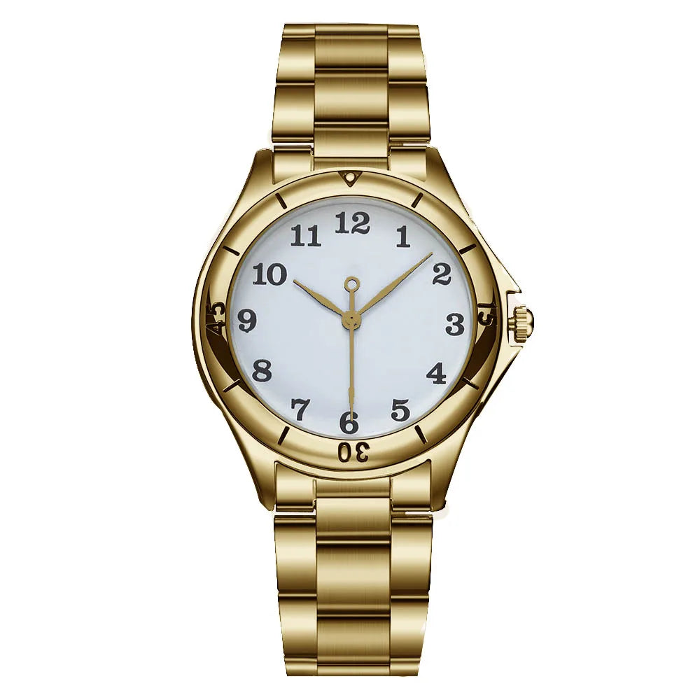 Custom Logo Watch Photo Print Face Wristwatch