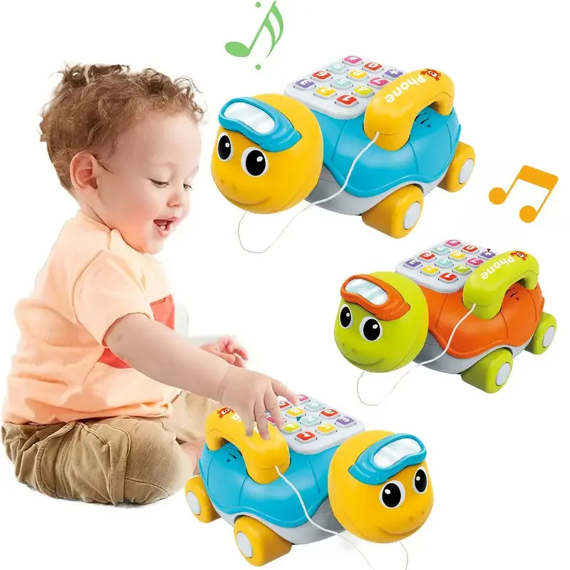 Montessori Educational Toys Baby Musical Bus
