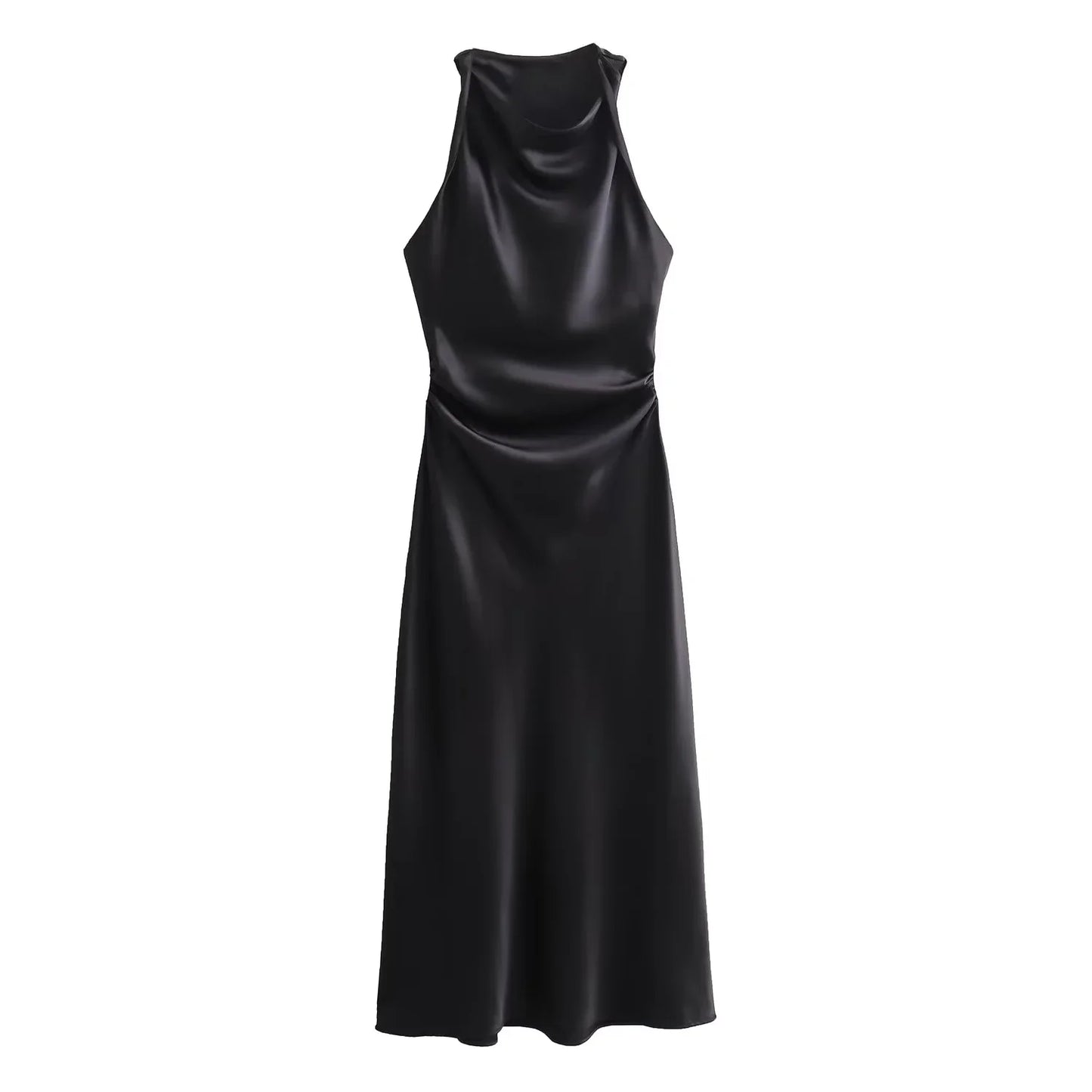 Satin Long Dresses for Women