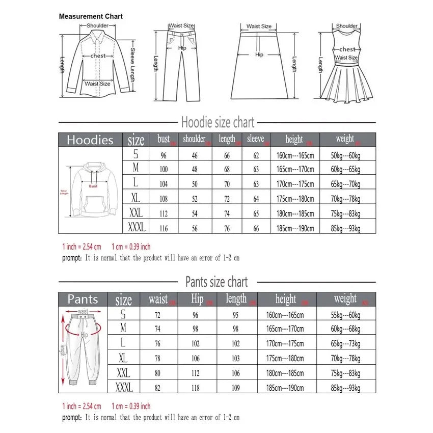 New autumn and winter men's pullover hoodie + pants 2-piece fashionable and trendy fitness jogging casual sportswear set