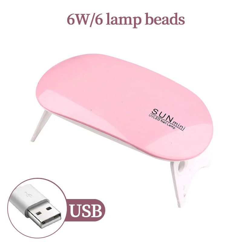 LULA Cabin UV LED Nail Gel Led Lamp for Nails Accessories Professional Material Nail Drying Lamp for All Manicure