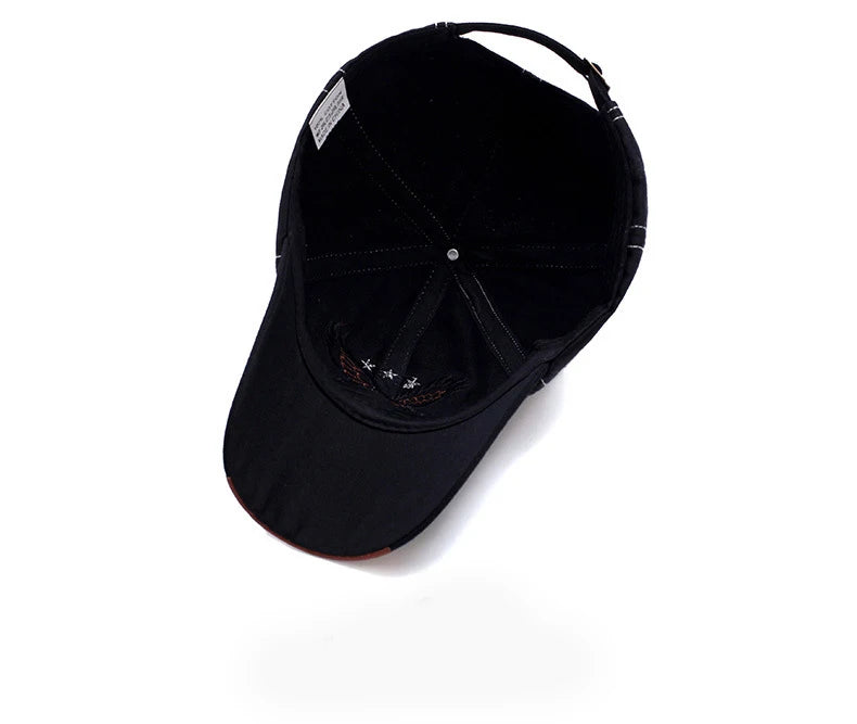 Hats Men'S And Women'S Four-Season Shade Baseball Cap Eagle Embroidery Korean Version Trendy Casual Couple Sunscreen Sun Hat