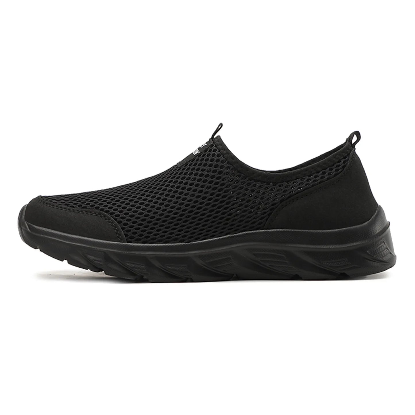 Simple Pure Color Mesh Breathable Comfortable Zapatillas Informales
