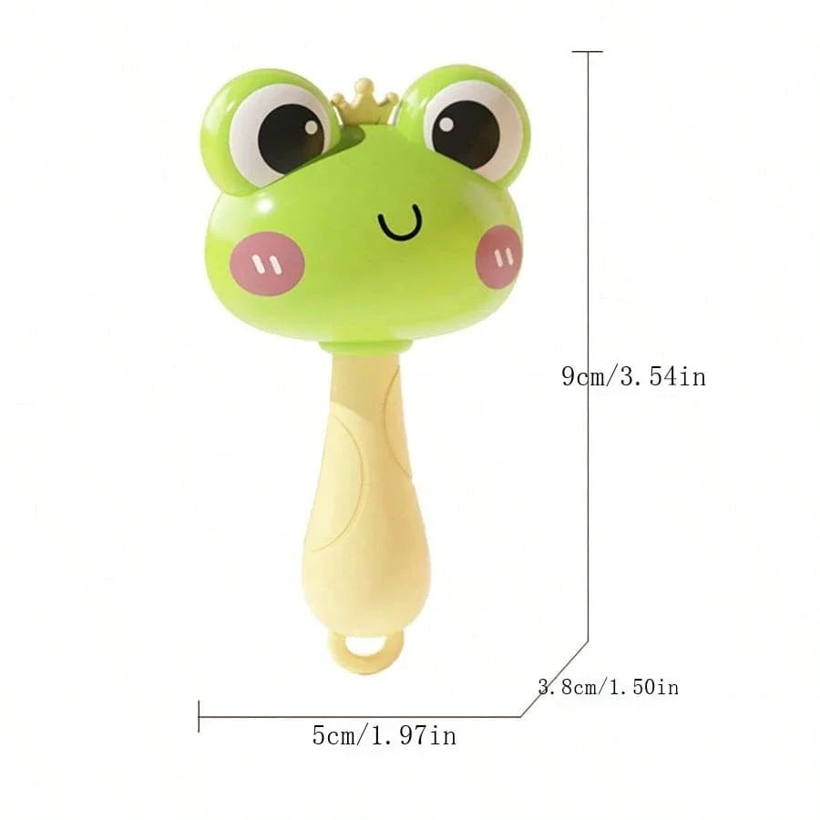 Plastic Kid Maracas with Crisp Sound, Bright Appearance, and Educational Toy for Early Education for 3 months+