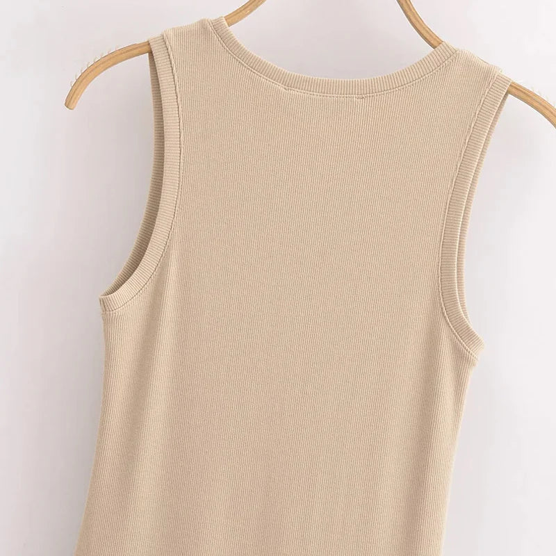 HXAO Women's Black Long Dresses Sleeveless Elegant Dresses Fashion Casual Vintage Party Khaki Dresses