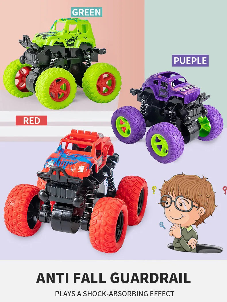 4PCS/2PCS/1PC Inertial off-road vehicle toys - suitable for Halloween, Christmas, boys and girls gifts