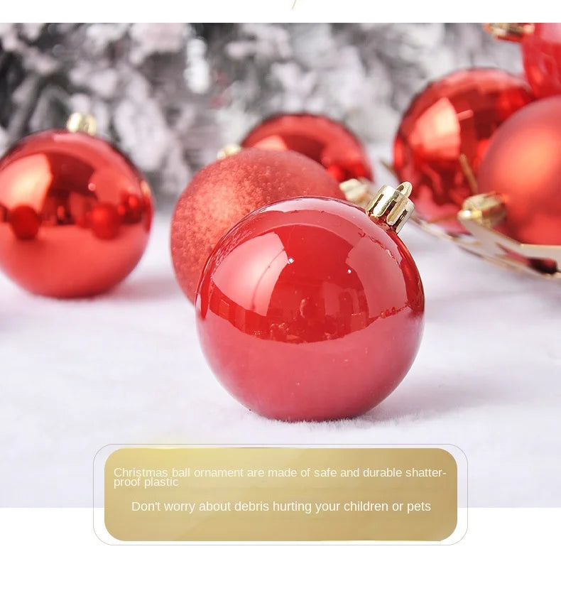 36pcs 4cm Christmas Balls