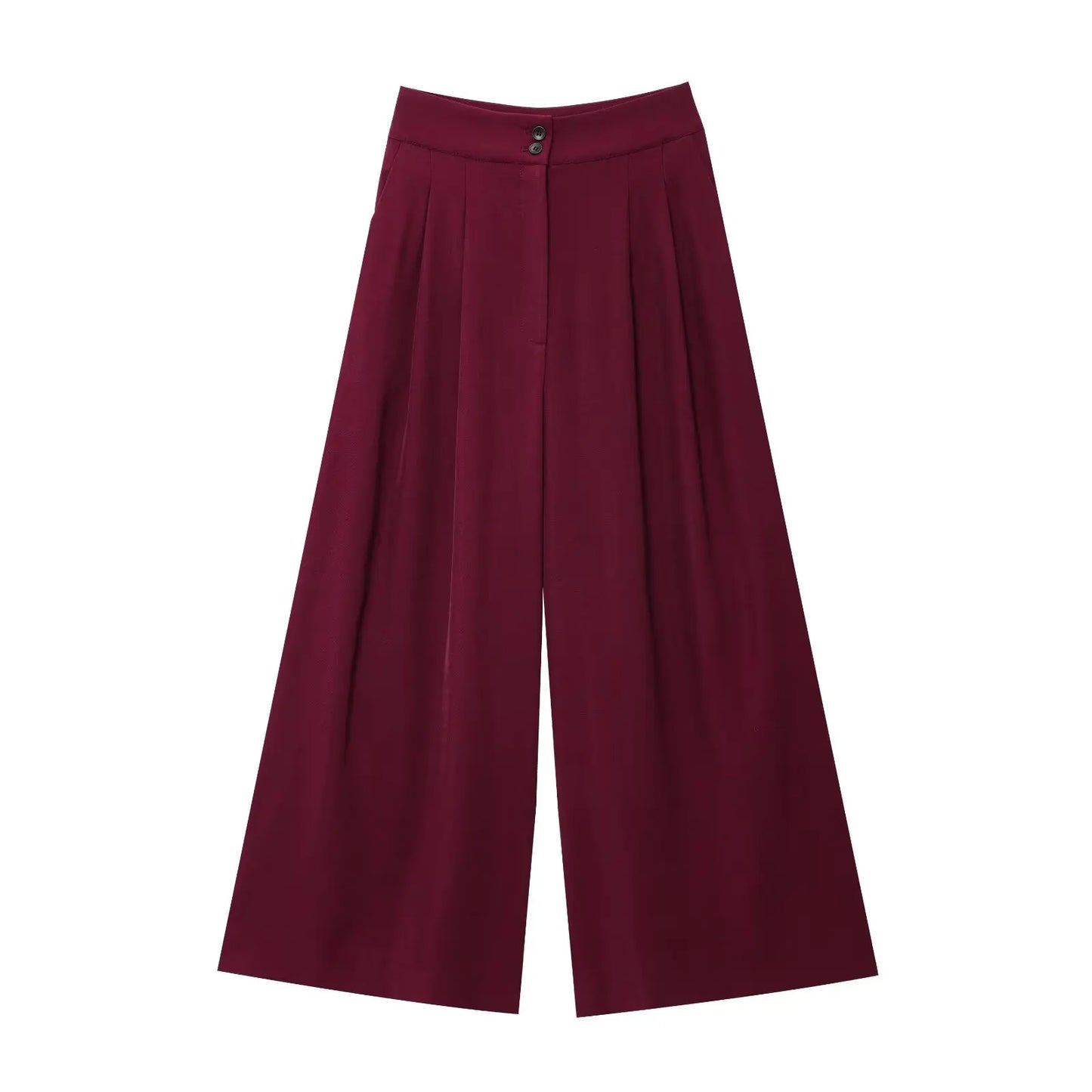 TFMLN Fashion Women's Trouser Suits Sleeveless V-Neck Top With Belt Straight Pants Sets.