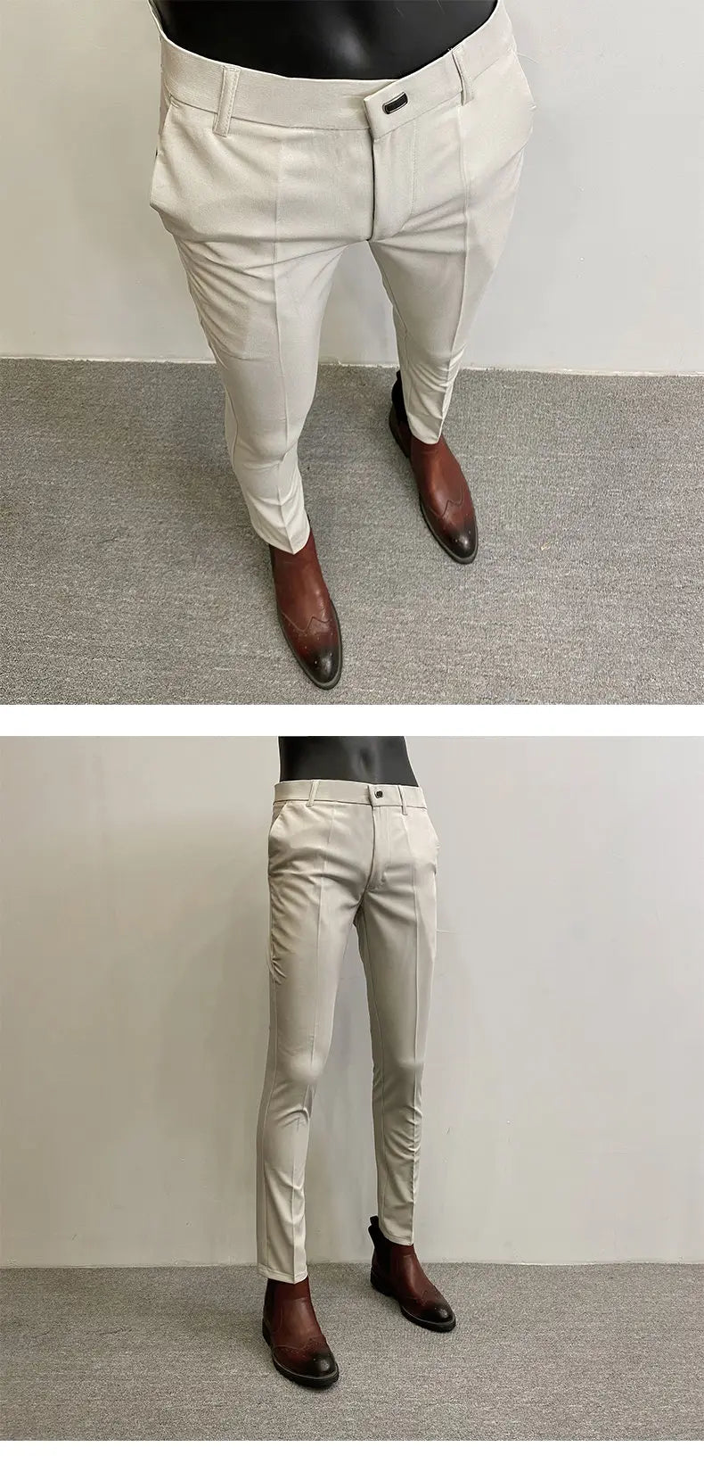 Men Suit Pants Formal Trousers