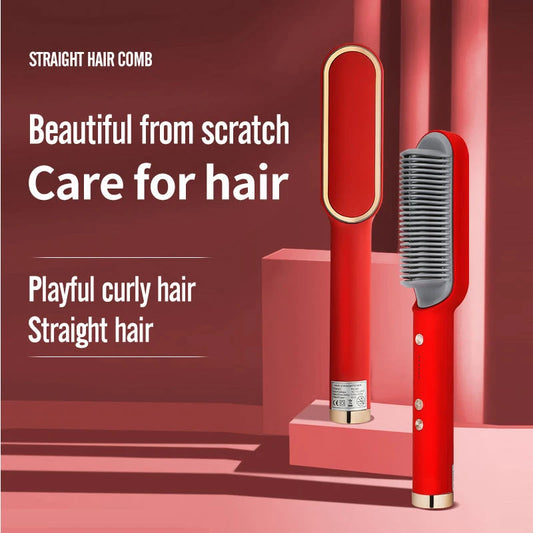 Hair Straightening and Curling Styling tool