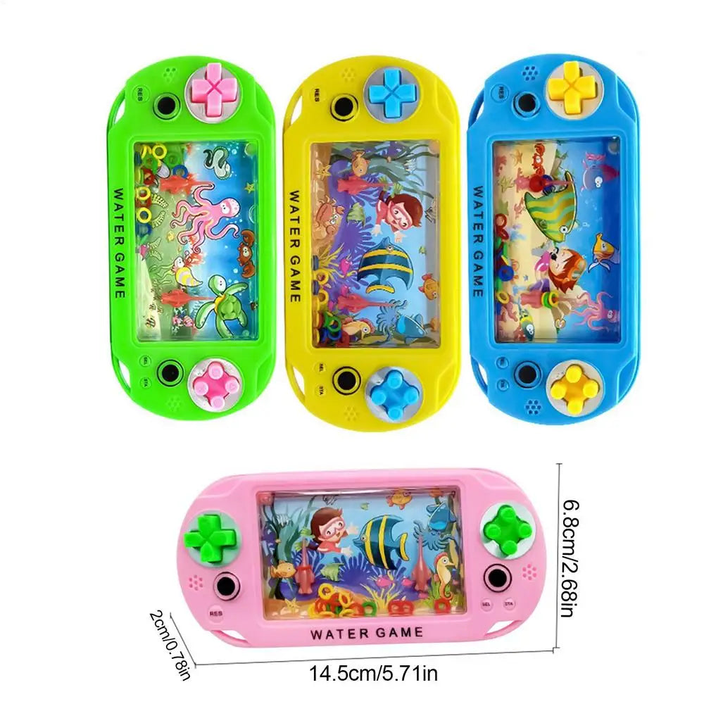 Stress relief toys Water Ring Game  Nostalgic Throwing Ring Toy  Handheld Water Games Toys Birthday for Kids