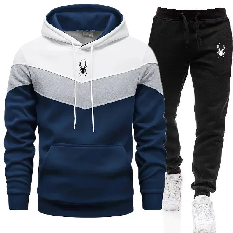 Men's Clothing Casual Sweatshirt Suit